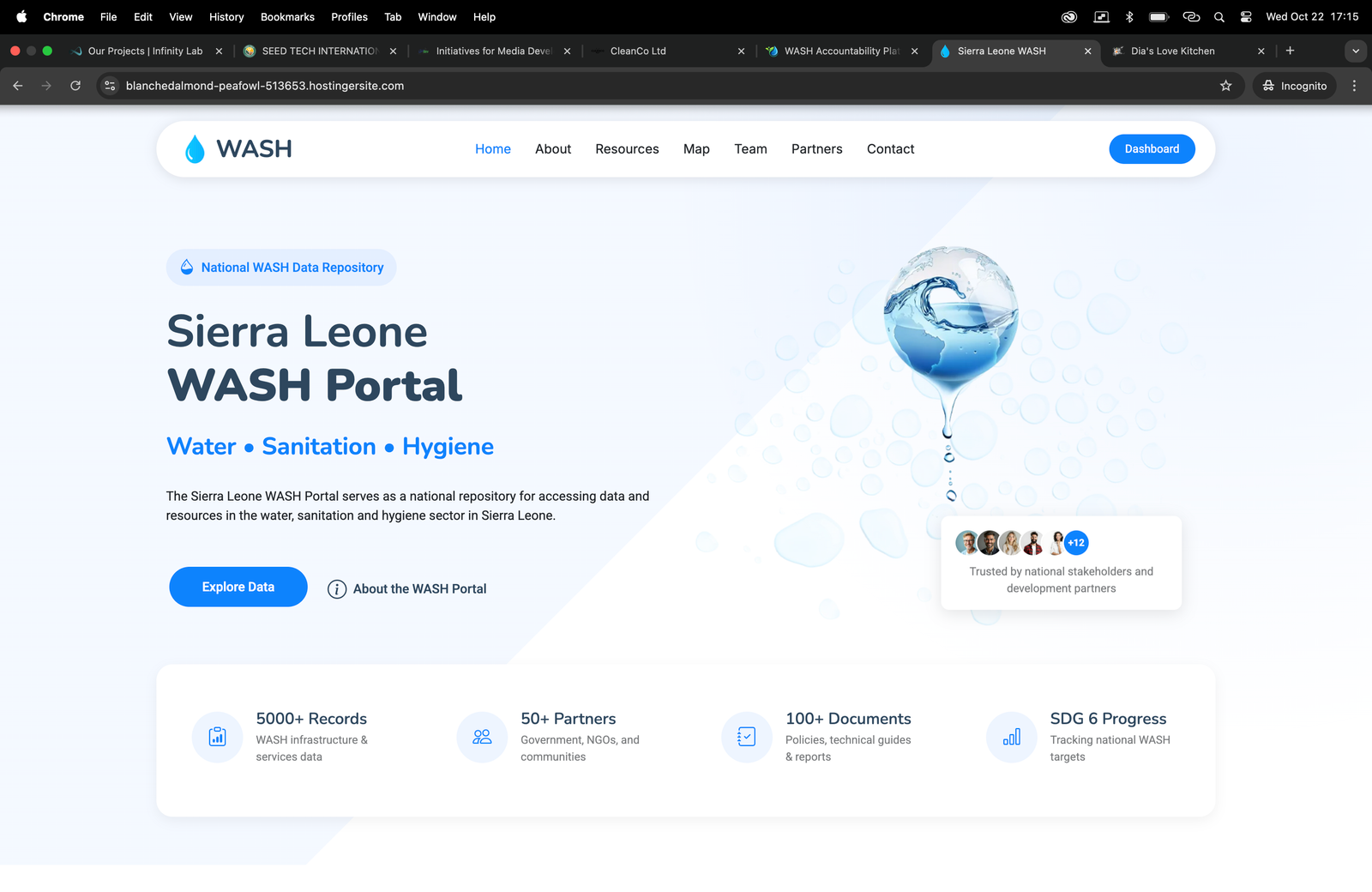 Sierra Leone WASH Portal